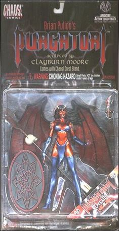 Lady Death (Series 1) figure 4-B Purgatori (Metallic)