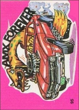 Fantastic Odd Rods: Series 1 (Base Set) card 95 AMX Forever