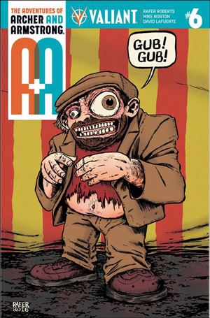 A&A: The Adventures of Archer & Armstrong issue 6-E Rafer Roberts 1:10 Cover