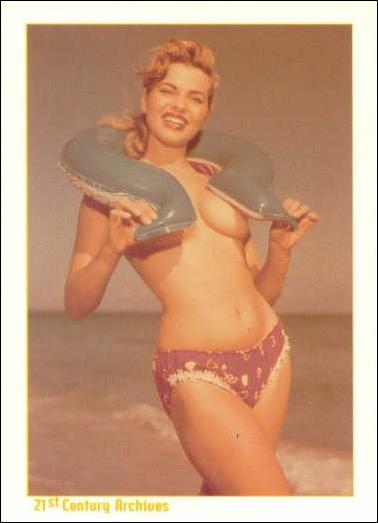 Bunny Yeager's Bettie Page (Girls of the Fifties Subset) card BY3 Nanci White