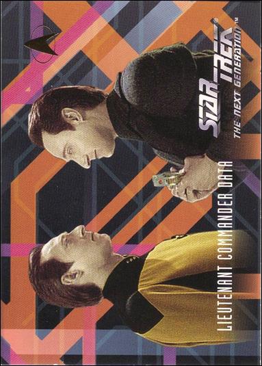 Star Trek: The Next Generation - The Episode Collection Season One (Base Set) card 105 Lieutenant Commander Data