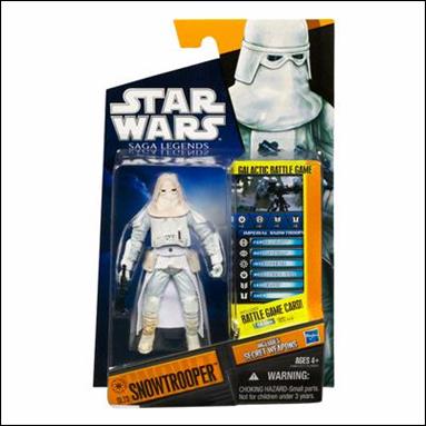 Star Wars: Saga Legends 3 3/4" Action Figures (2010) figure SL23 Snowtrooper
