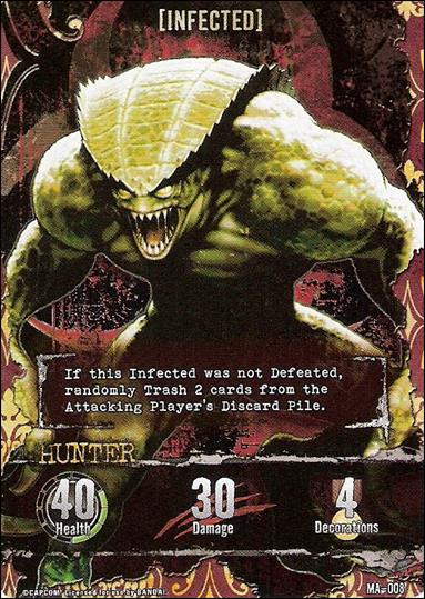 Resident Evil (Base Set) card MA-008 Hunter