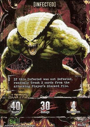 Resident Evil (Base Set) card MA-008 Hunter