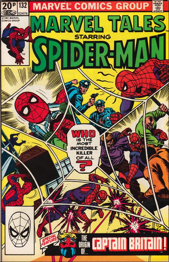 Marvel Tales (1966) issue 132-B UK Price Cover