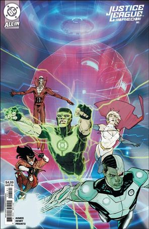 Justice League Red issue 1-B Carmine Di Giandomenico Cardstock Cover