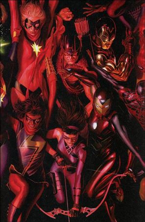 Generations: Hawkeye & Hawkeye issue 1-D Alex Ross Connecting Cover