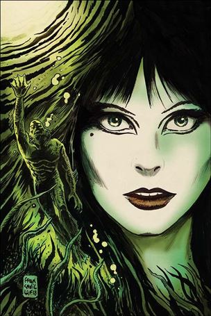 Shape of Elvira issue 2-E Francesco Francavilla 1:10 Virgin Cover