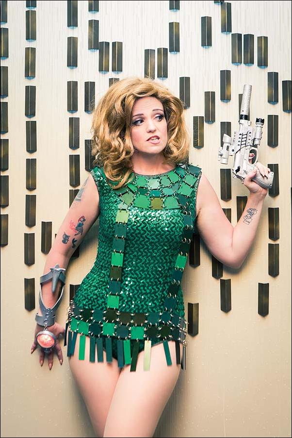 Barbarella / Dejah Thoris issue 1-L Virgin Cosplay Photo Cover