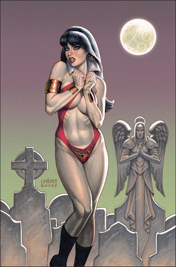 Vampirella: Dark Reflections issue 3-M Joseph Michael Linsner virgin 1:30 Cardstock Cover