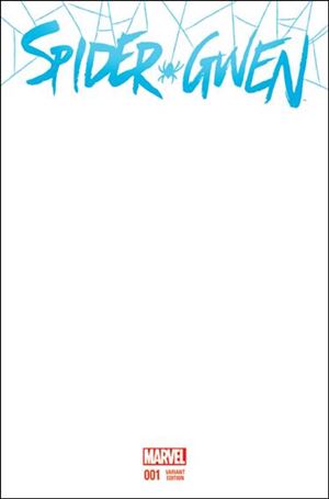 Spider-Gwen (2015/12) issue 1-I Blank/Sketch Cover