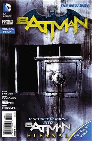 Batman (2011) issue 28-B Polybagged Dustin Nguyen Cover Combo Pack