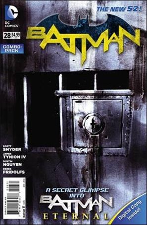Batman (2011) issue 28-B Polybagged Dustin Nguyen Cover Combo Pack