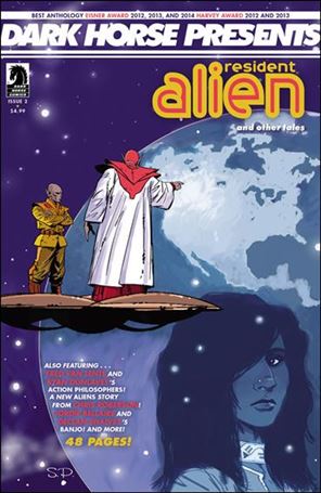 Dark Horse Presents (2014) issue 2 Steve Parkhouse Resident Alien Cover