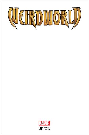 Weirdworld (2015) issue 1-H Blank/Sketch Cover