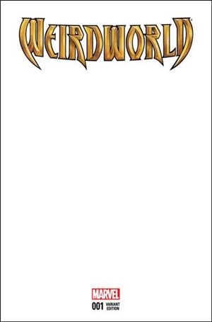 Weirdworld (2015) issue 1-H Blank/Sketch Cover