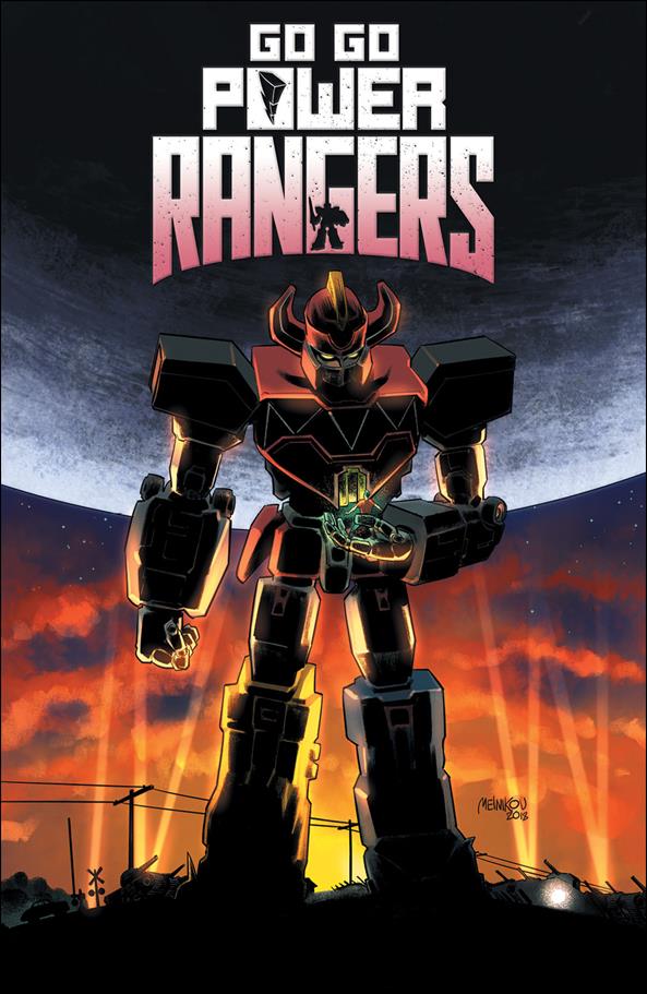 Saban's Go Go Power Rangers issue 20-D Gleb Melnikov 1:25 Cover