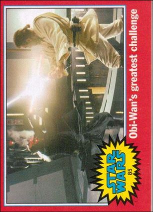 Star Wars Heritage  (Base Set) card 85 Obi-Wan's greatest challenge