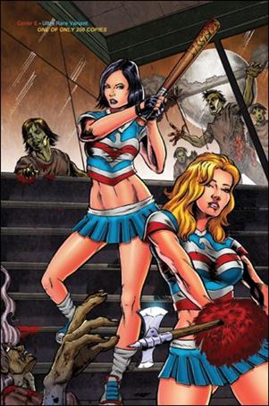 Hack/Slash Meets Zombies vs Cheerleaders issue 1-E Ultra Rare 1/200