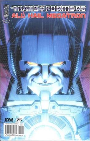 Transformers: All Hail Megatron issue 13-B Chee Yang Ong Cover