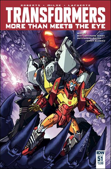 Transformers: More Than Meets the Eye (2012) issue 51 Alex Milne Cover