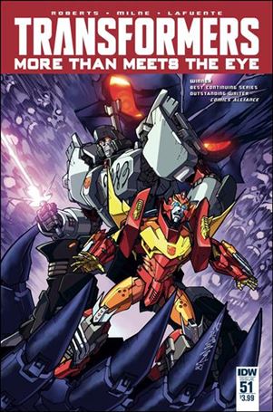 Transformers: More Than Meets the Eye (2012) issue 51 Alex Milne Cover