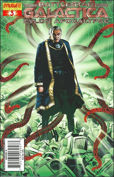 Battlestar Galactica: Cylon Apocalypse issue 3-C Michael Golden Cover