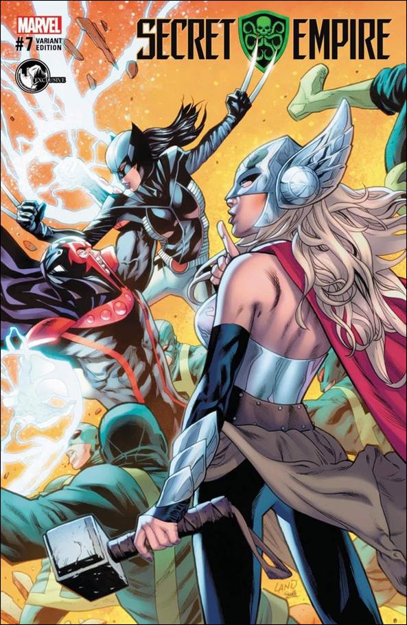 Secret Empire issue 7-F Greg Land Unknown Comics Cover