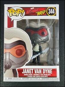 POP! Marvel figure 344 Janet Van Dyne (Ant-Man and the Wasp)