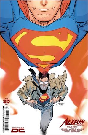 Action Comics (1938) issue 1057-B Jorge Jimenez Cardstock Cover