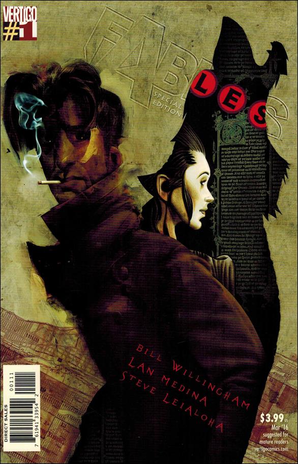 Fables issue 1-F Dave McKean Special Edition Cover