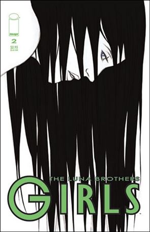 Girls issue 2-C Black & White Looking Down Cover (3rd Printing)