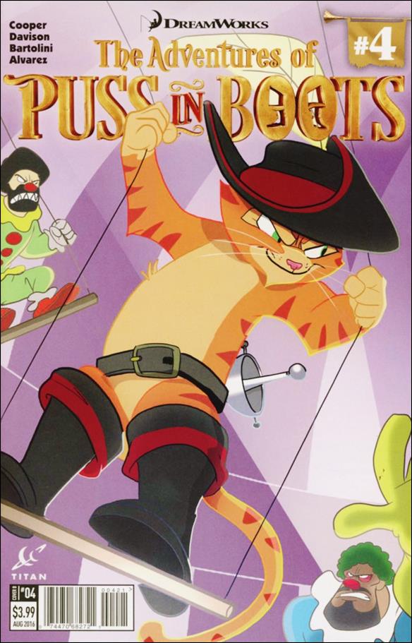 Puss in Boots issue 4-B Dave Alvarez Cover
