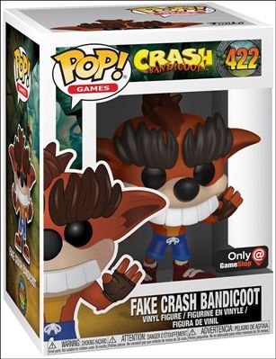 POP! Games figure 422 Fake Crash Bandicoot