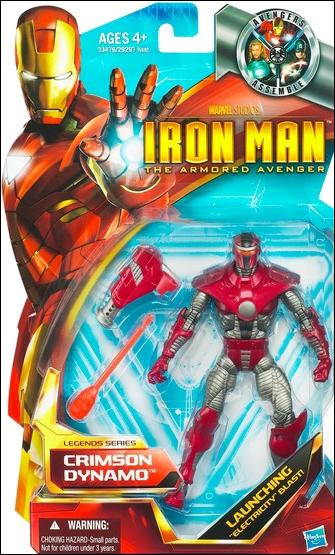 Iron Man: The Armored Avenger (Legends Series) figure 5 Crimson Dynamo