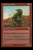 Magic the Gathering: Portal (Base Set) card 135 Hulking Goblin