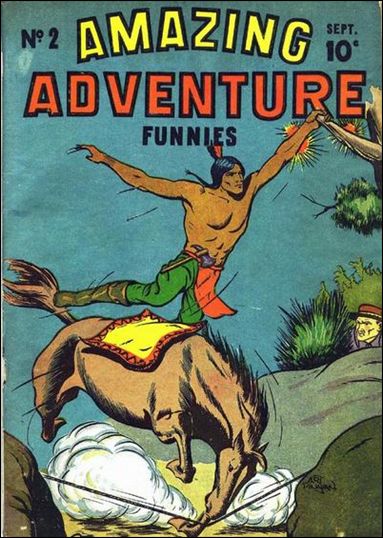Amazing Adventure Funnies issue 2