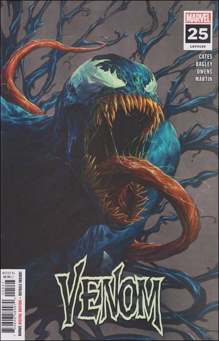 Venom (2018) issue 25-N Dave Rapoza Grey Cover (2nd Printing)