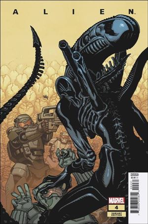 Alien (2022) issue 4-C Cully Hamner Cover