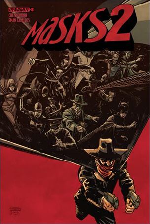Masks 2 issue 8-C Gabriel Hardman Subscription Cover