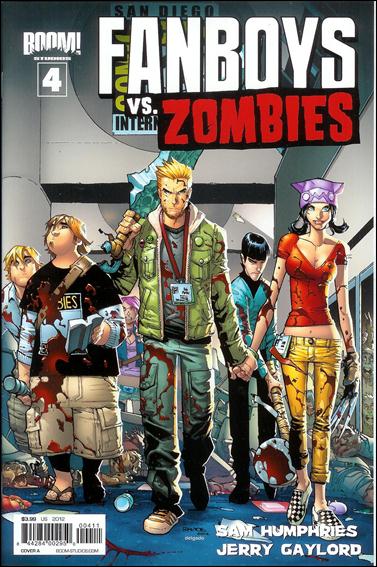 Fanboys vs Zombies issue 4 Humberto Ramos Cover