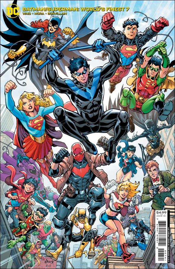 Batman/Superman: World's Finest issue 7-E Todd Nauck 1:50 Cardstock Cover