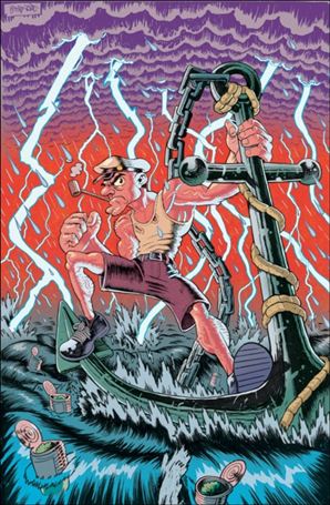 Eye Lie Popeye issue 4-B Jake Smith Cover