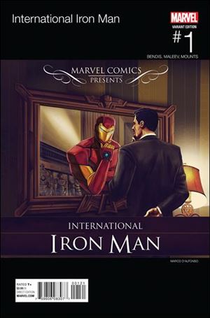 International Iron Man issue 1-E Marco D'Alfonso Hip Hop Cover
