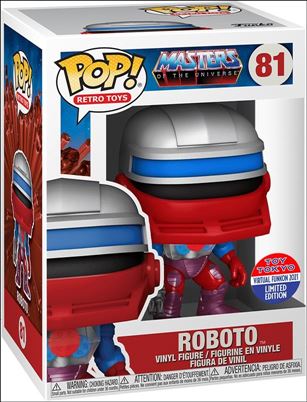 POP! Retro Toys figure 81 Roboto 2021 FunKon Toy Tokyo Exclusive