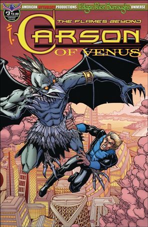 Edgar Rice Burroughs' Carson of Venus: The Flames Beyond issue 3-B Puis Calzada Cover