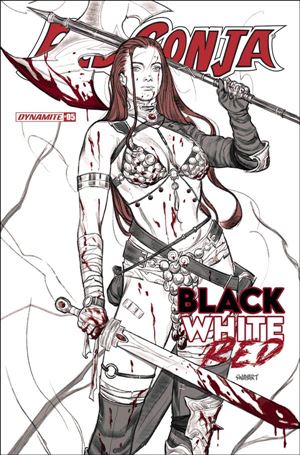 Red Sonja: Black White Red issue 5-B Joshua "Sway" Swaby Cover