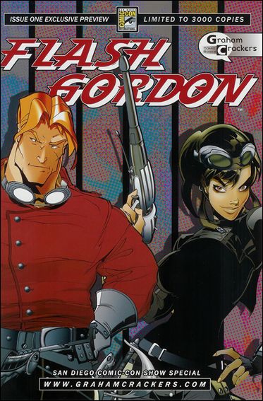 Flash Gordon (2008) issue Preview San Diego Comic-Con / Graham Crackers Cover 1/3000