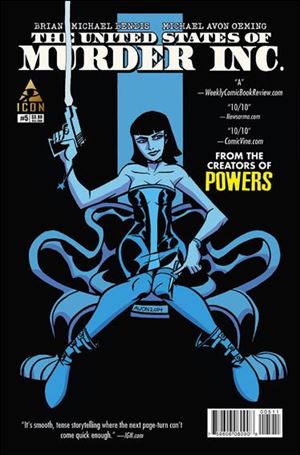United States of Murder Inc. issue 5 Michael Avon Oeming Cover