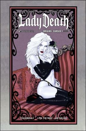 Lady Death Origins: Cursed issue 1-E Phoenix Comicon Thursday Cover 1/350